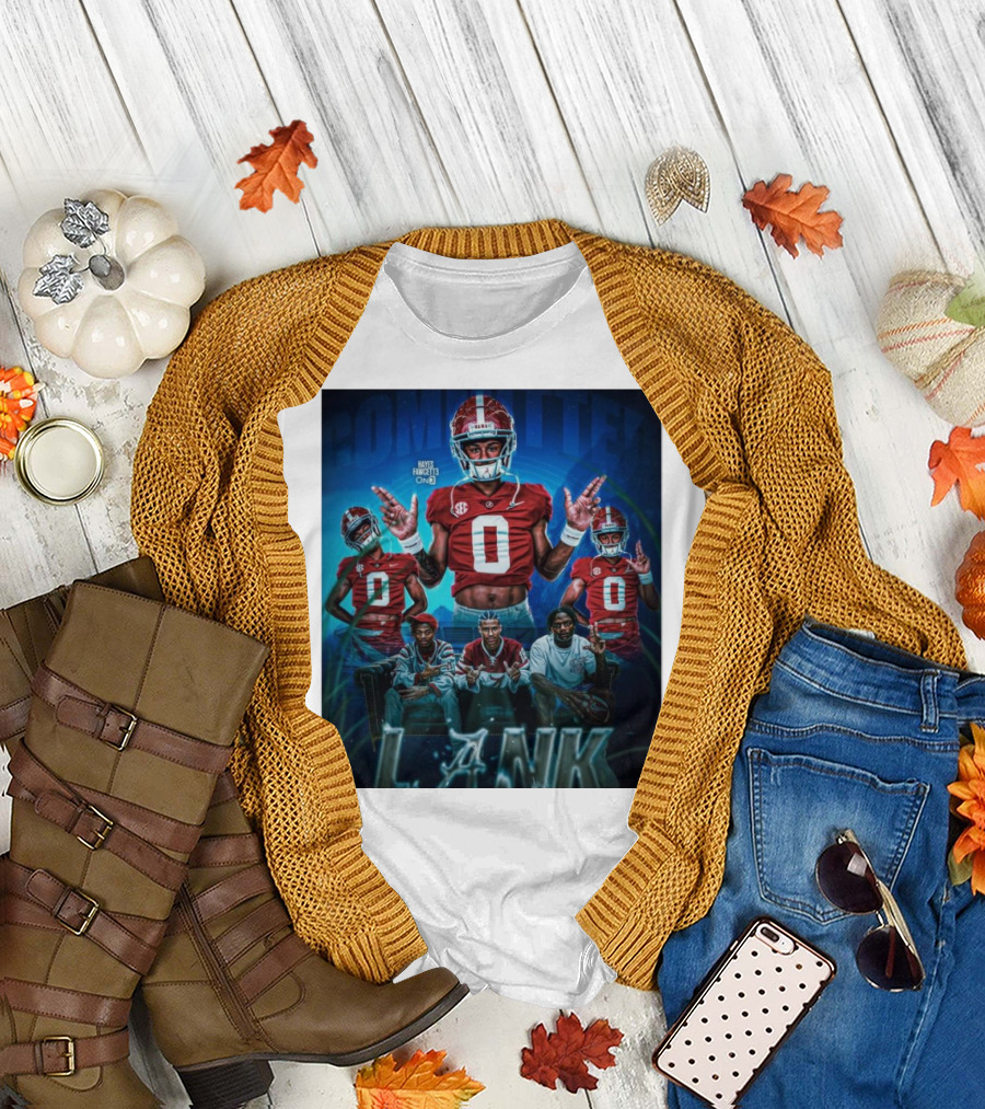 Committed 2025 Four-Star Safety Link Ivan Taylor to Alabama Crimson Tide T-Shirt