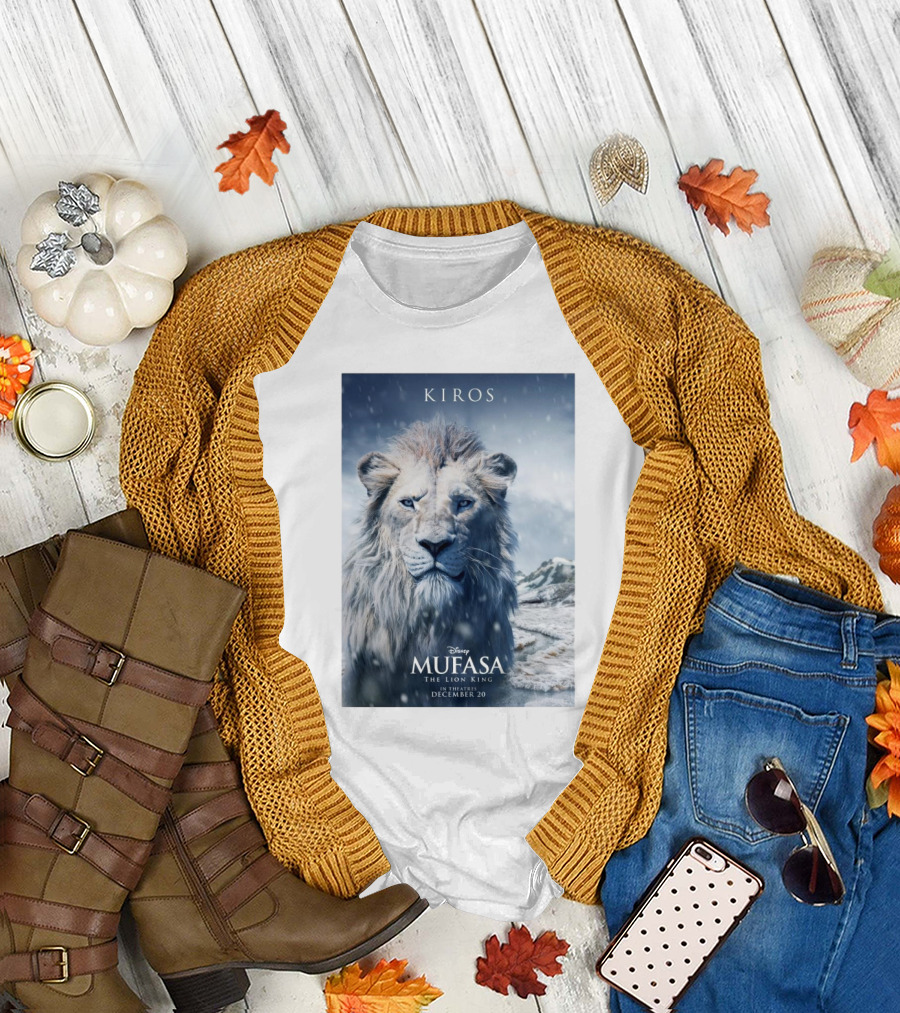 Kiros Mufasa The Lion King Disney In Theatres December 20 T-Shirt