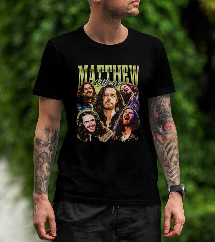 Matthew Mercer Collage Compilation T-Shirt