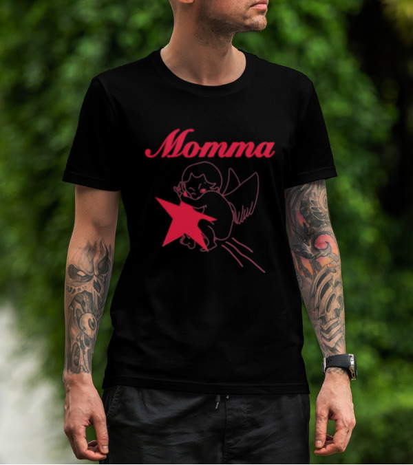 Momma Cupid Star Baby T-Shirt
