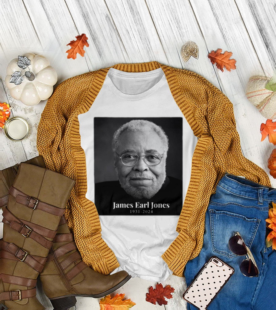 James Earl Jones 1931-2024 Memorial Image T-Shirt