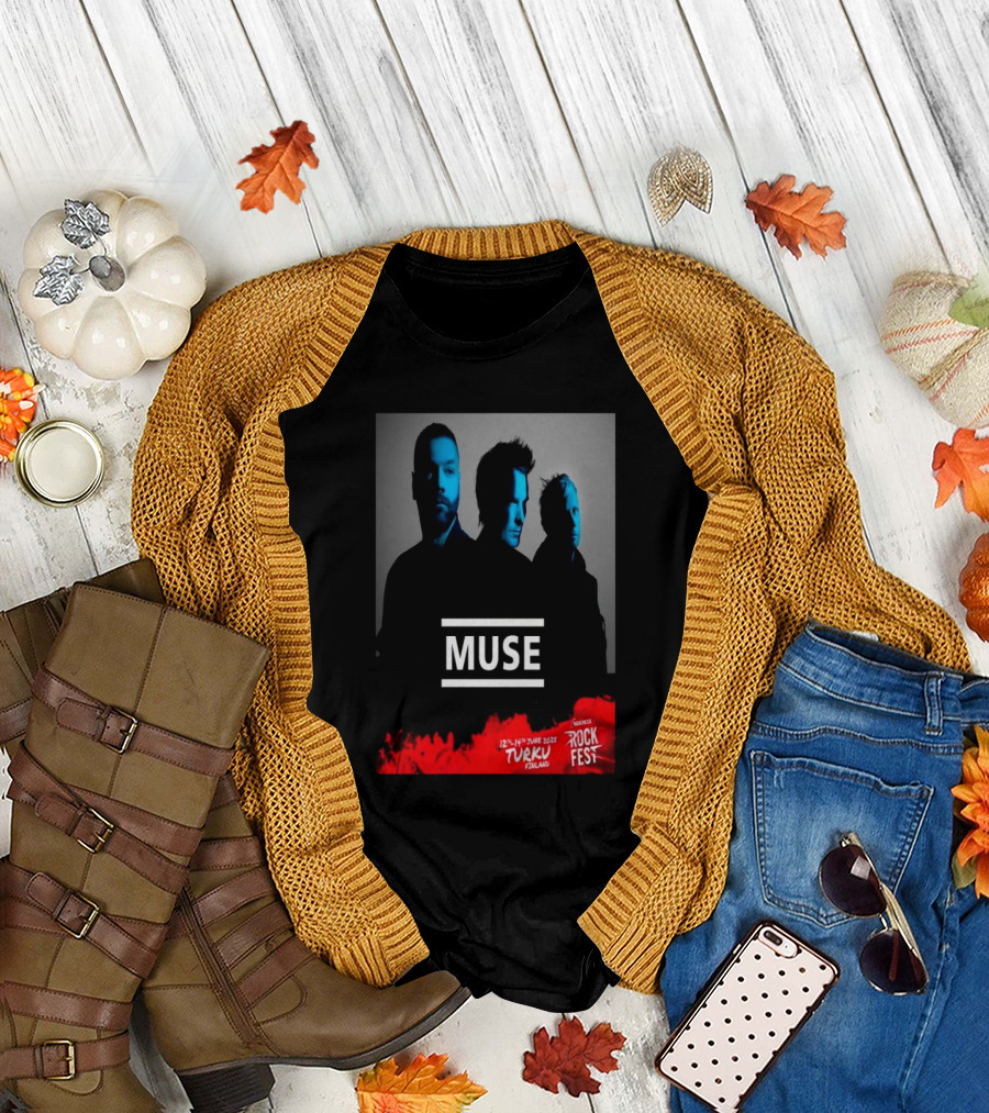 Muse Rock Fest Turku Finland 12th-14th June 2025 T-Shirt