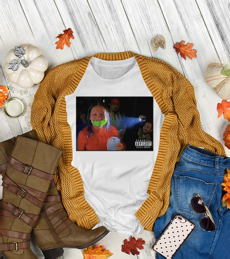 Trishabriellee Fishtank Parental Advisory Explicit Content T-Shirt