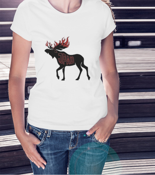 JPAD Flaming Moose Design Jared Jpad Padalecki T-Shirt