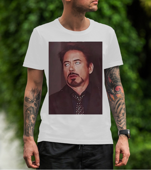 The RDJ Eye Roll Meme Face T-Shirt