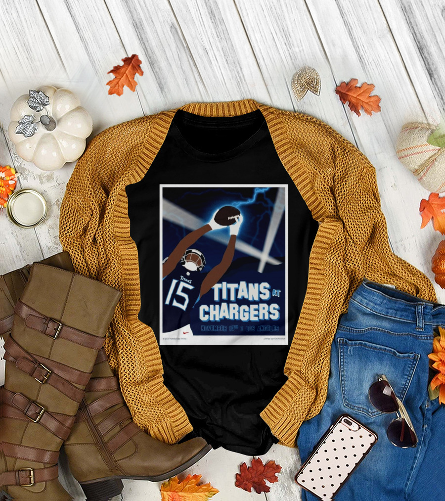 Titans at Chargers November 10th Los Angeles Nick Westbrook-Ikhine T-Shirt