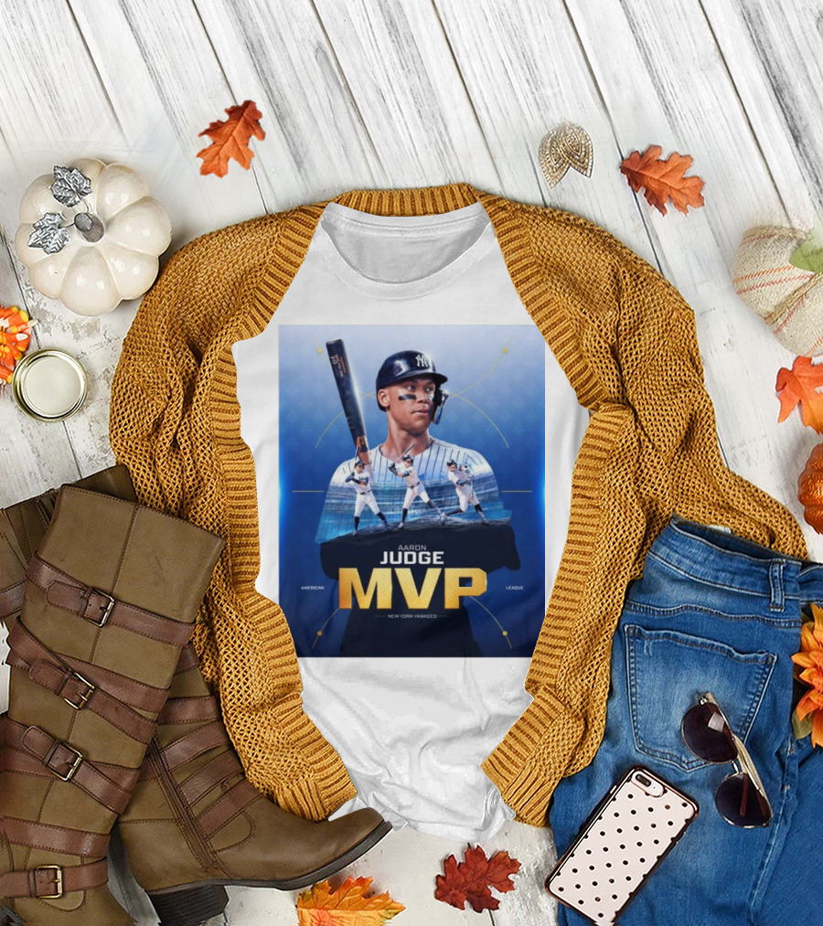 Aaron Judge MVP American League New York Yankees T-Shirt