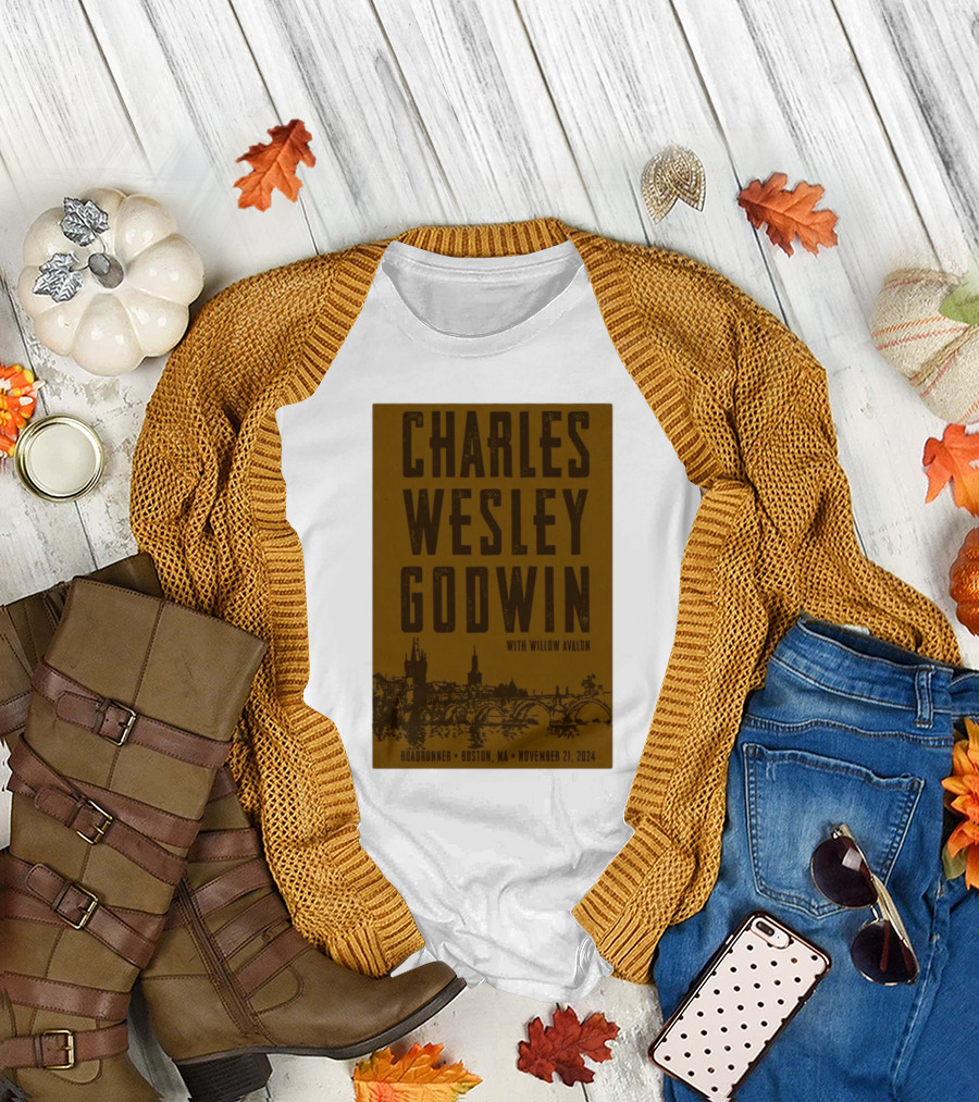 Charles Wesley Godwin with Willow Avalon Roadrunner Boston MA November 21 T-Shirt