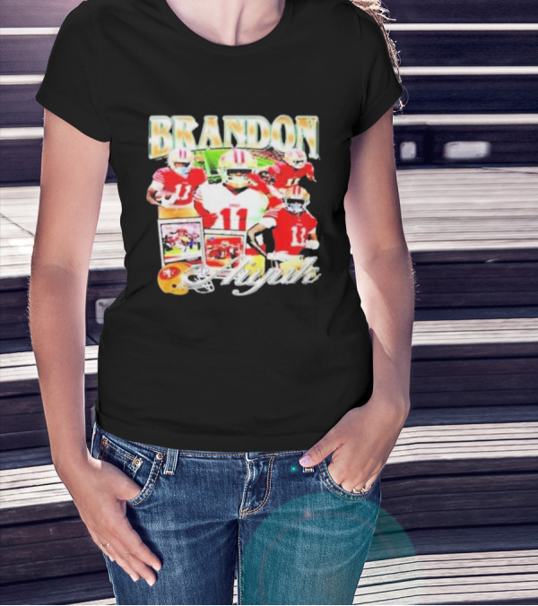Brandon Aiyuk San Francisco 49ers Football Collage BA IGYB T-Shirt