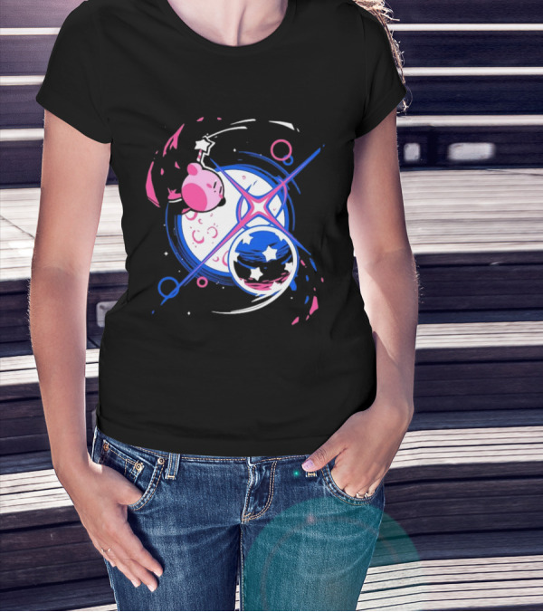 Kirby Oyasumi Cosmic Dream Adventure T-Shirt