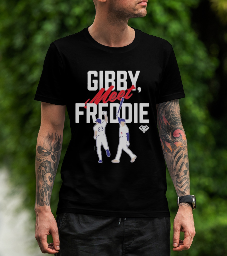 Gibby Meet Freddie Baseball Players 23 5 T-Shirt