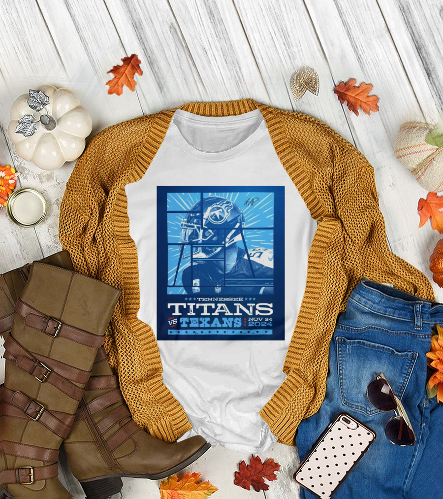 Tennessee Titans Vs Houston Texans Nov 24 T-Shirt