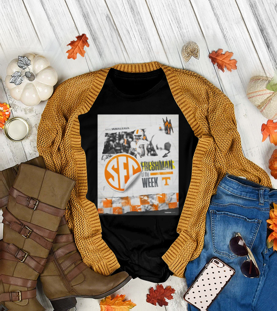 Tennessee Vols Nico Iamaleava SEC Freshman Of The Week T-Shirt