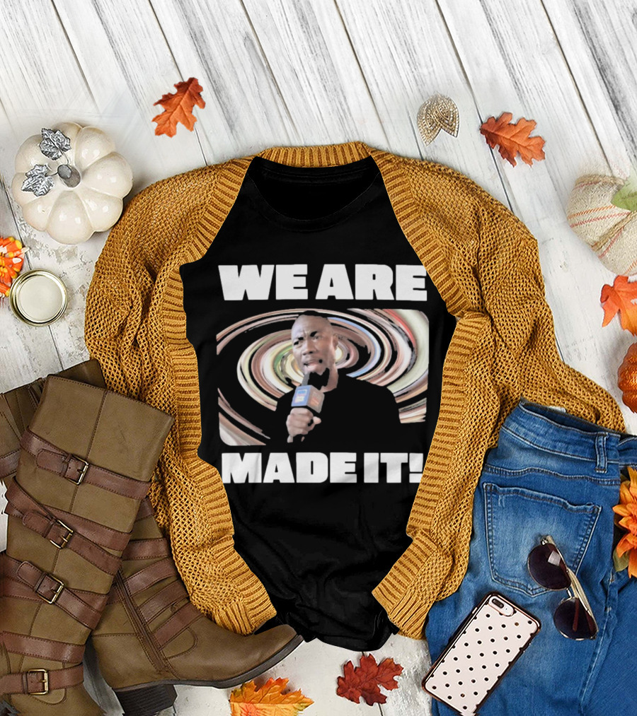 WE ARE MADE IT Swirled Microphone Moment T-Shirt
