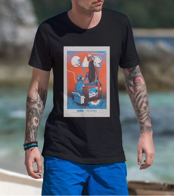 O.A.R. With Ripe The BayCare Sound Clearwater FL November 15 2024 Retro Television And Scientist T-Shirt