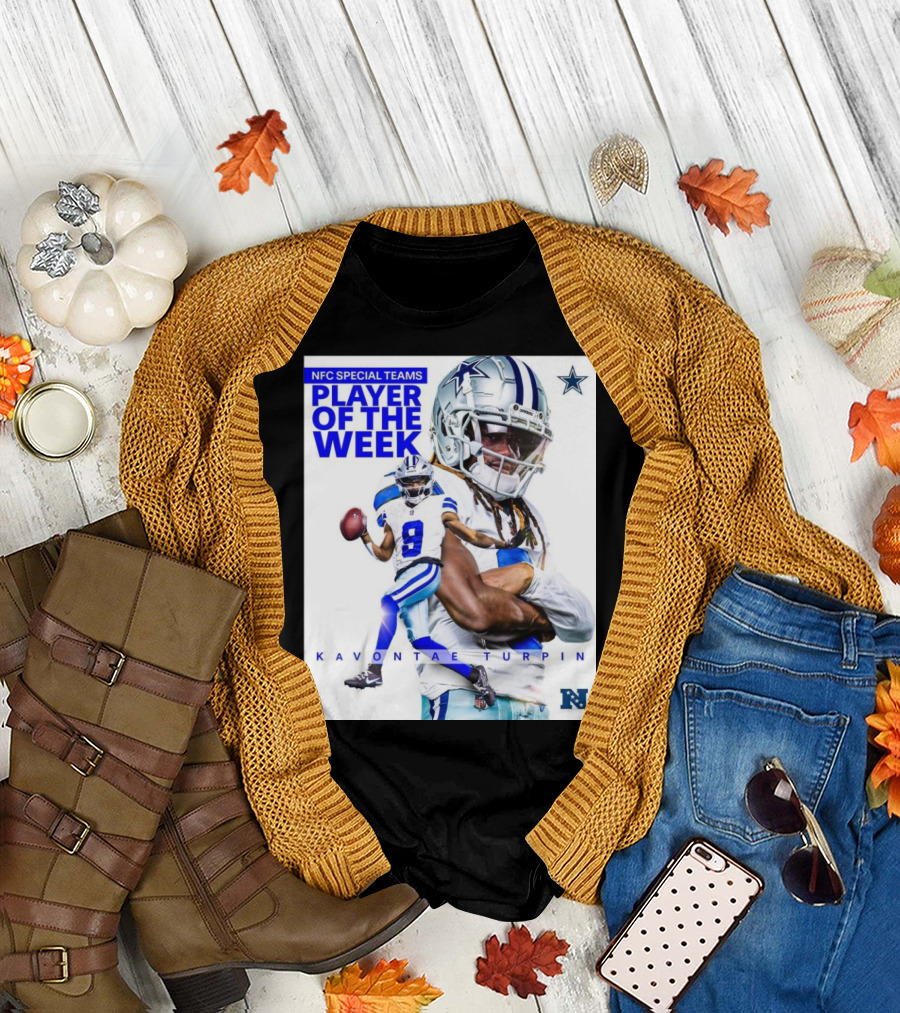 KaVontae Turpin Dallas Cowboys NFC Special Teams Player Of The Week Player Of The Week T-Shirt