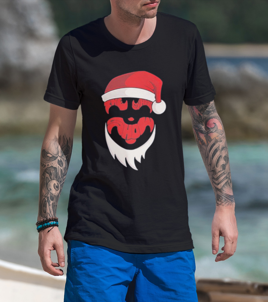 Santa Shaggy Show He Shaggy Show Christmas T-Shirt