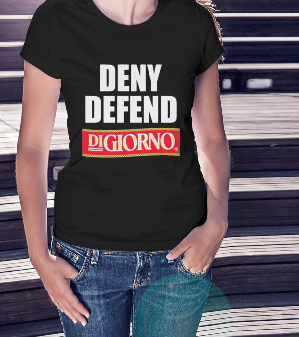Methsyndicate Deny Defend DiGiorno Pizza T-Shirt