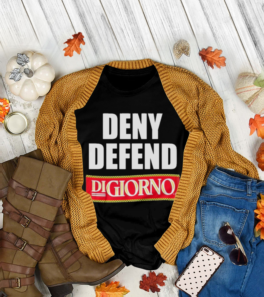 Methsyndicate Deny Defend DiGiorno Pizza T-Shirt
