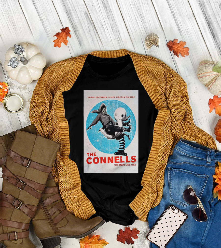 Friday December 13 2024 Lincoln Theatre The Connells The Mayflies USA T-Shirt
