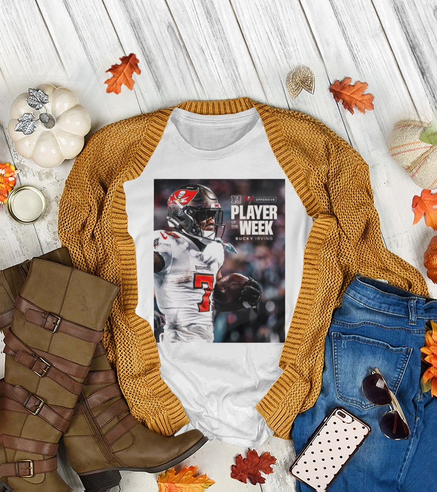 Tampa Bay Buccaneers Bucky Irving NFC Offensive Player of the Week T-Shirt