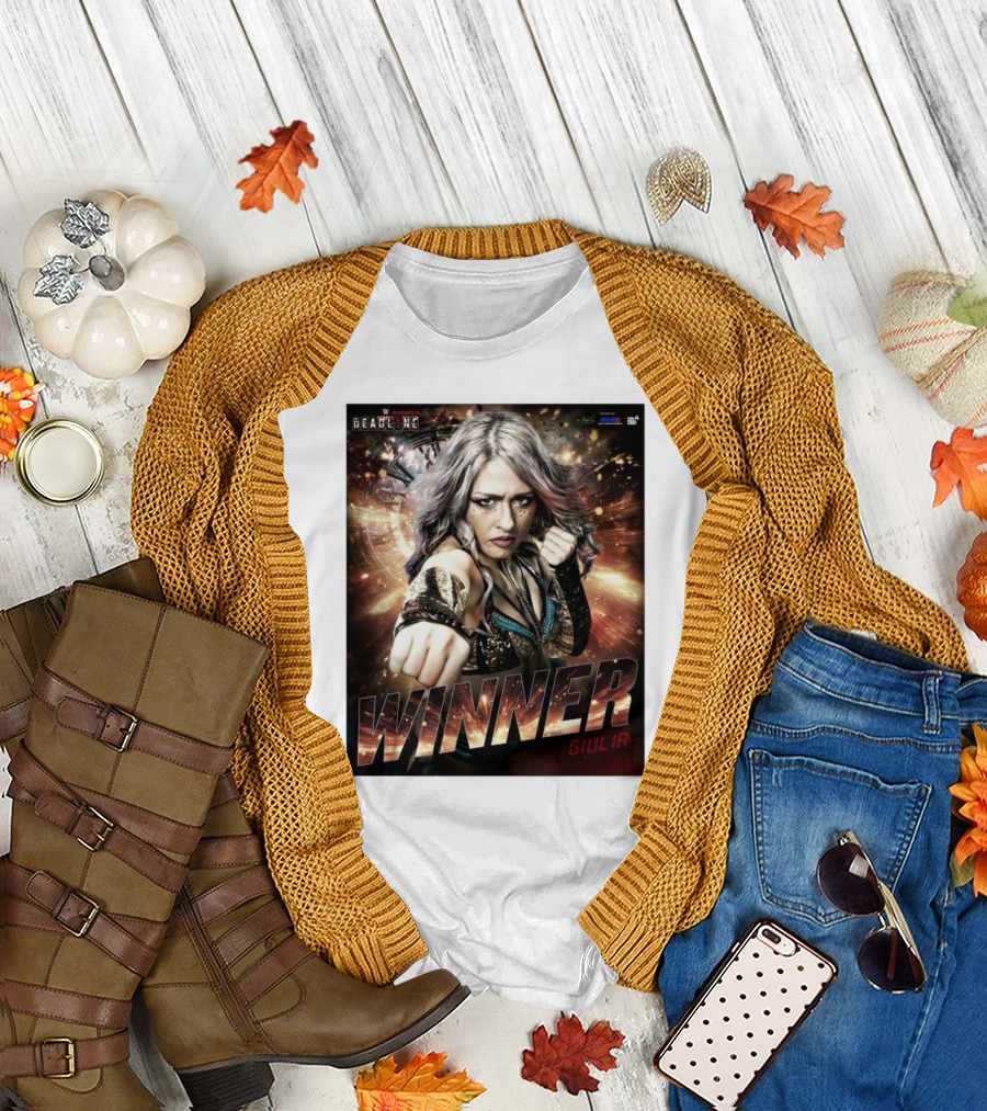 WWE NXT Deadline Winner Giulia Iron Survivor T-Shirt