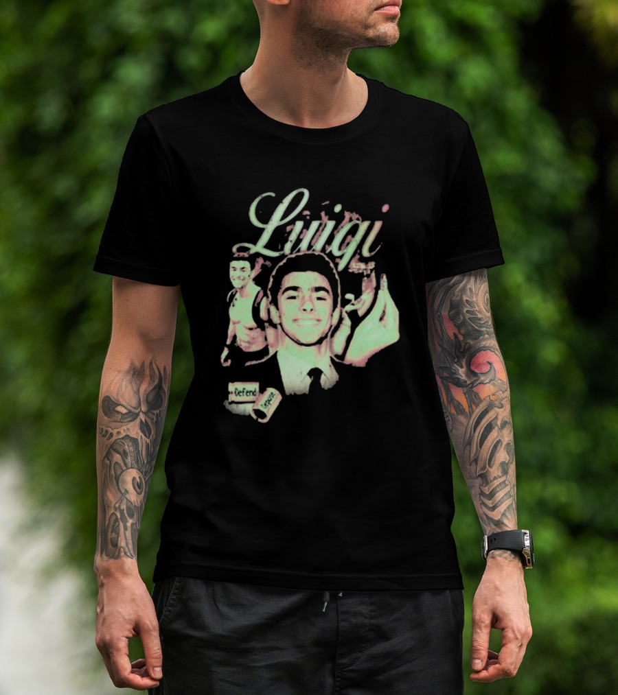 Luigi Defend Depose That Go Hard By Tyler McFadden T-Shirt