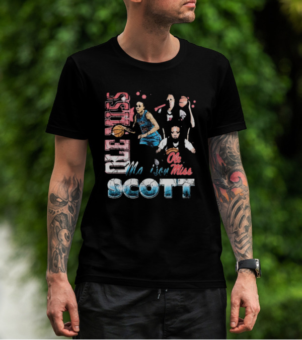 Ole Miss Rebels Madison Scott 90s Basketball T-Shirt