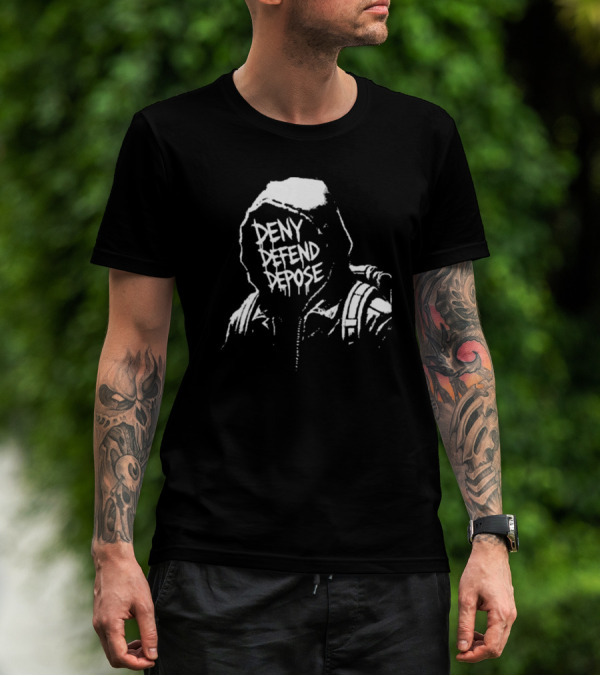 Radiant Stylee Luigi Mangione Deny Defend Depose T-Shirt