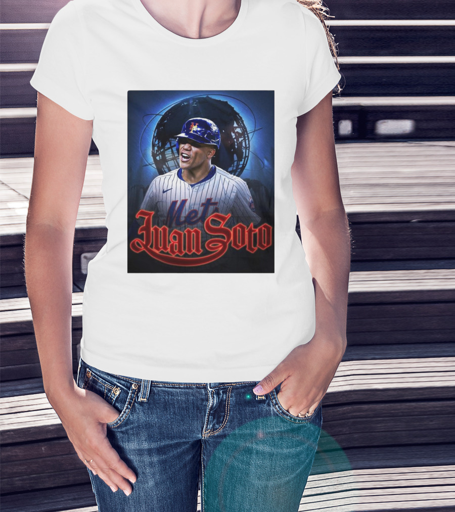 Met Juan Soto New York Mets Baseball MLB The King Of Queens T-Shirt