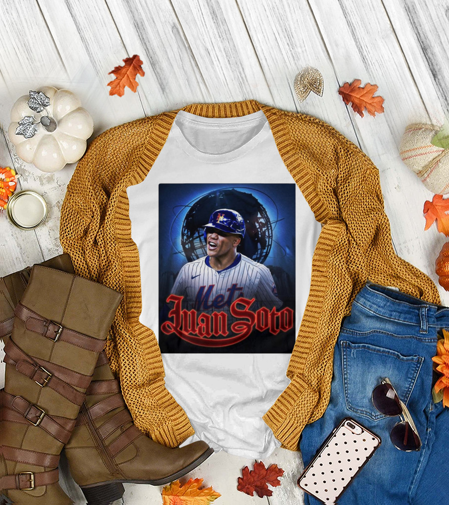 Met Juan Soto New York Mets Baseball MLB The King of Queens T-Shirt