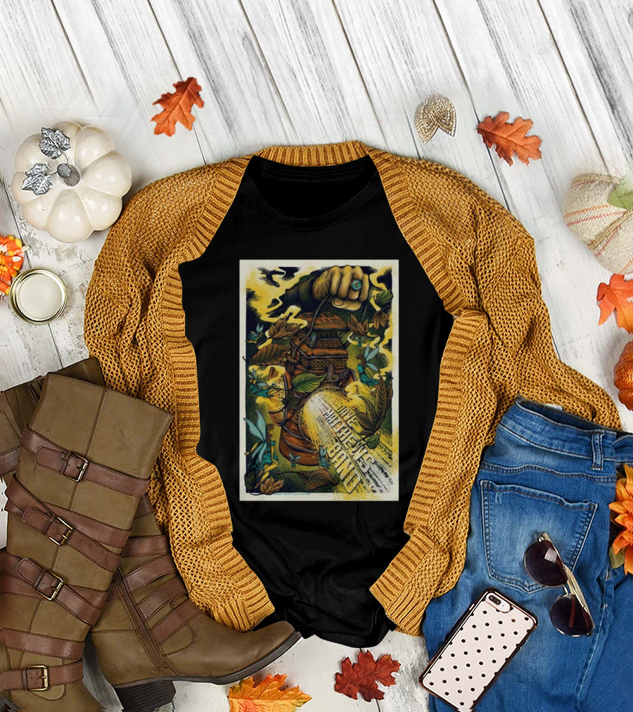 Dave Matthews Band Columbus OH November 16 2024 Nature-Inspired Fantasy T-Shirt