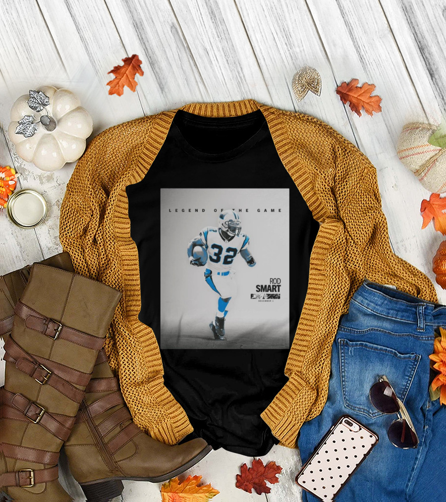 Legend Of The Game Rod Smart December 1 Carolina Panthers Vs Tampa Bay Buccaneers T-Shirt