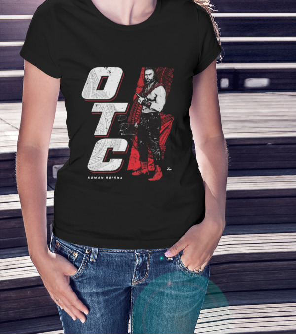 Roman Reigns OTC Signature WWE Champion Power T-Shirt