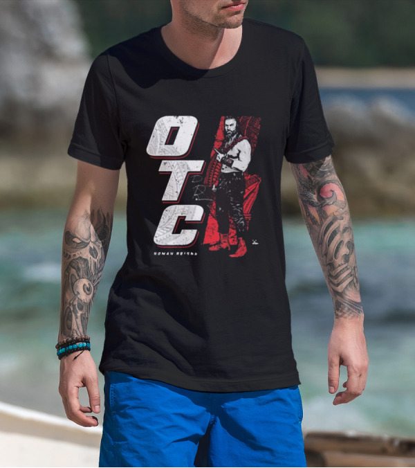 Roman Reigns OTC Signature WWE Champion Power T-Shirt
