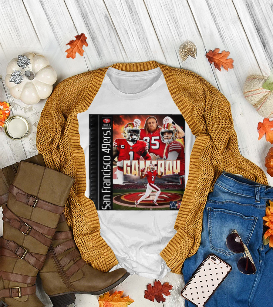 San Francisco 49ers Week 8 Gameday Levi's Stadium Playstation T-Shirt