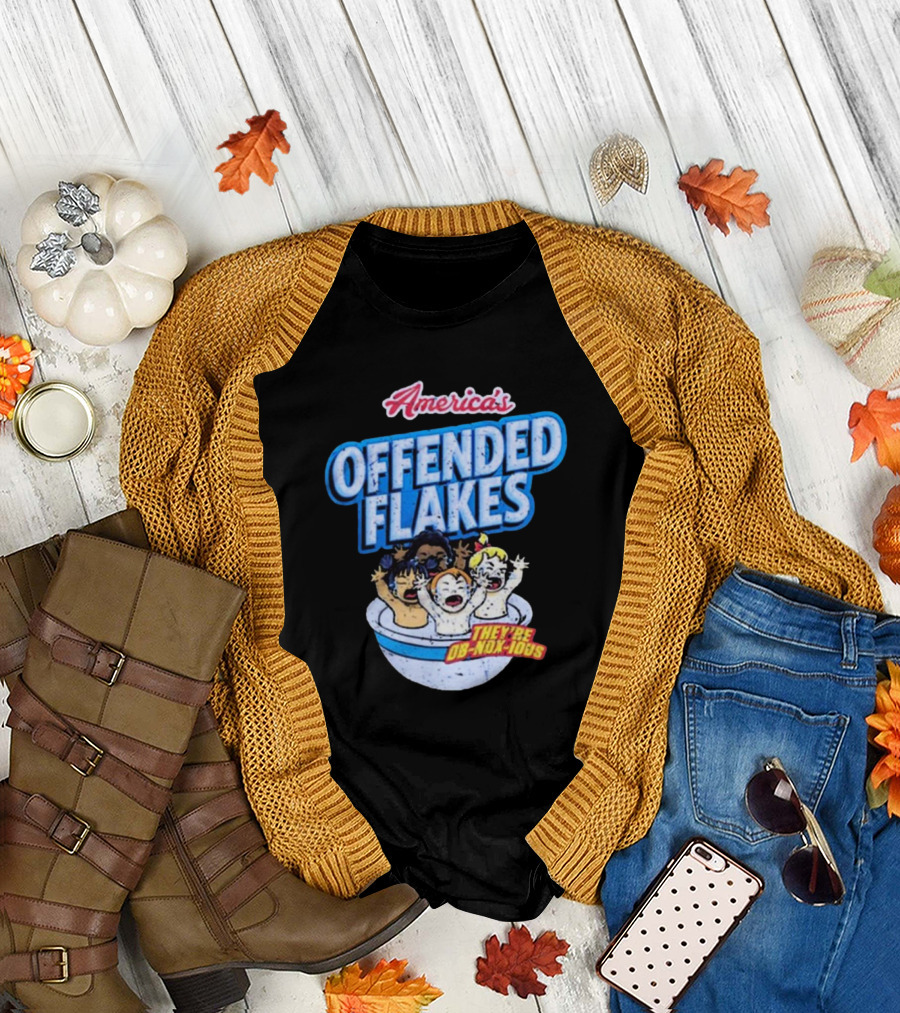 America's Offended Flakes They're Ob Nox Ious Derrick Holland T-Shirt
