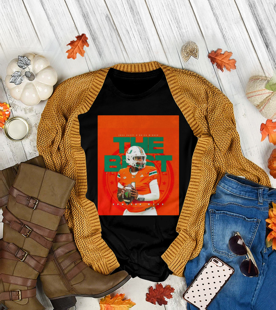 Cameron Ward 2024 Davey O'Brien Winner The Best T-Shirt