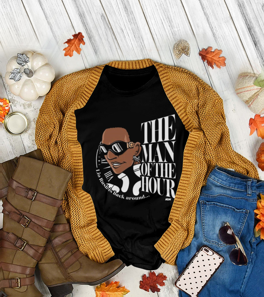Lio Rush's Back Around AEW The Man of the Hour T-Shirt