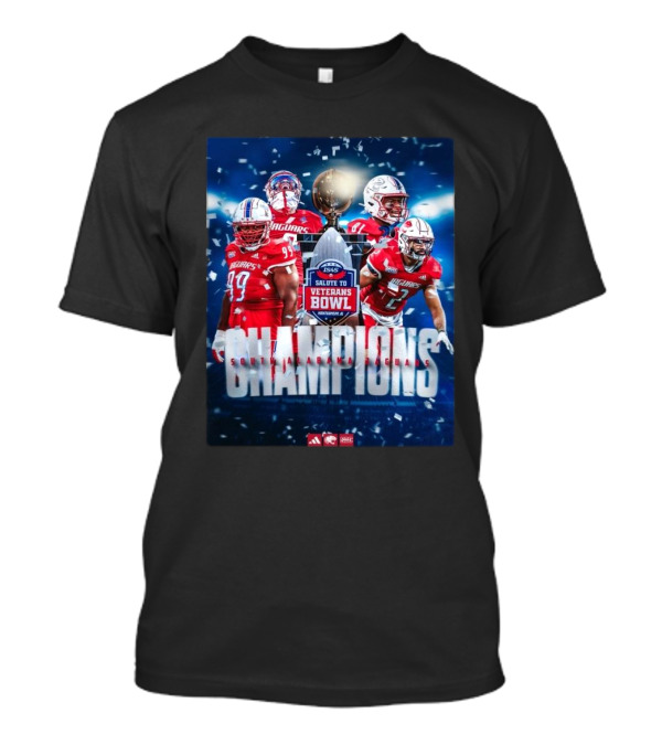 South Alabama Football Salute To Veterans Bowl Champions 2024 Jaguars T-Shirt