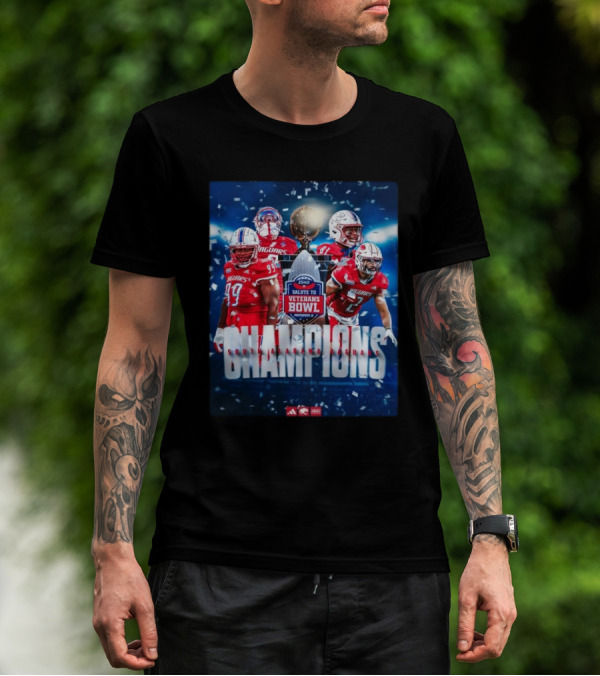 South Alabama Football Salute To Veterans Bowl Champions 2024 Jaguars T-Shirt