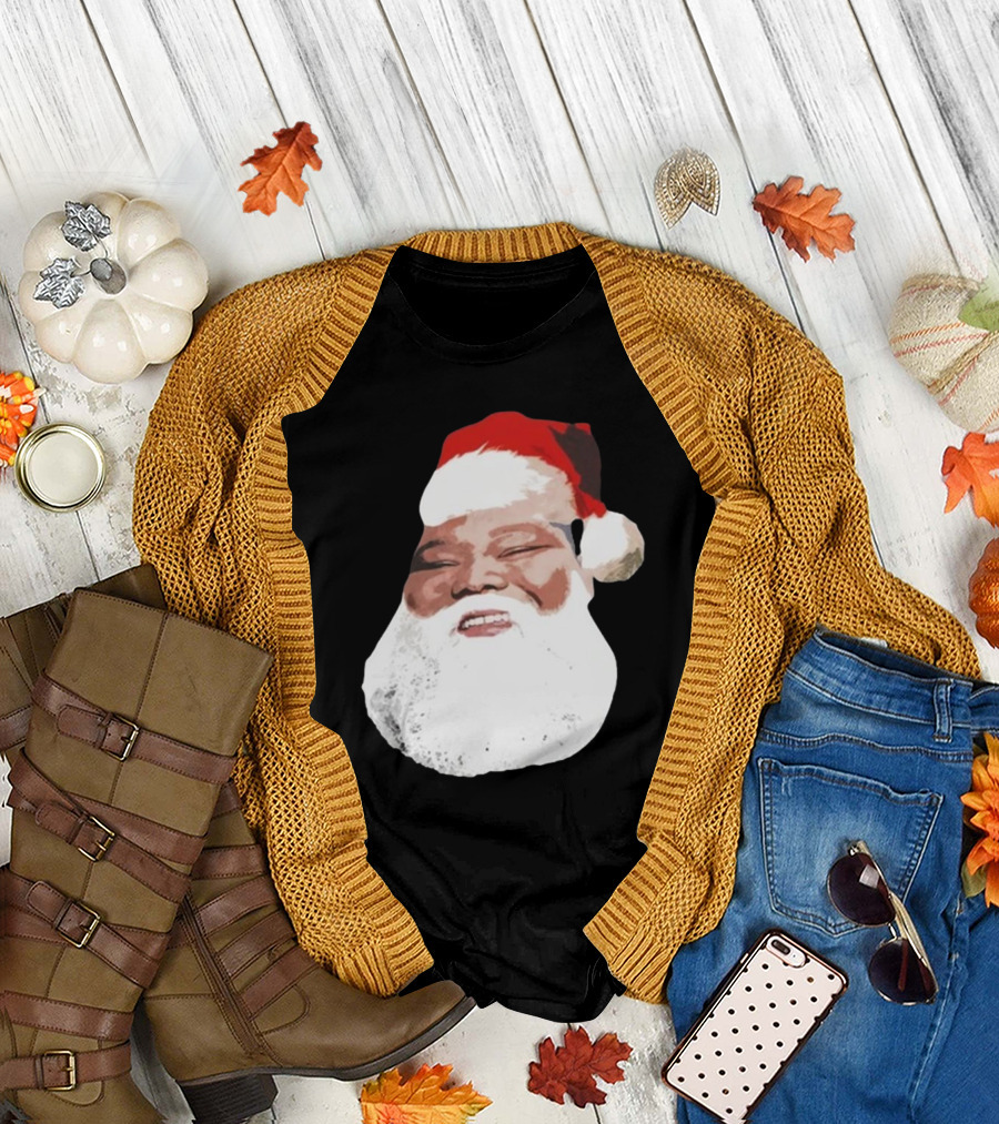 Dave Santa Claus Blunts Christmas Festive Beard T-Shirt