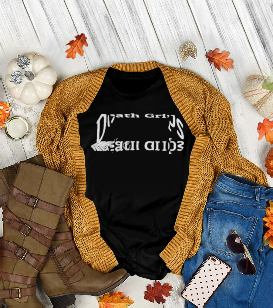 Death Grips Distorted Text Pullover T-Shirt