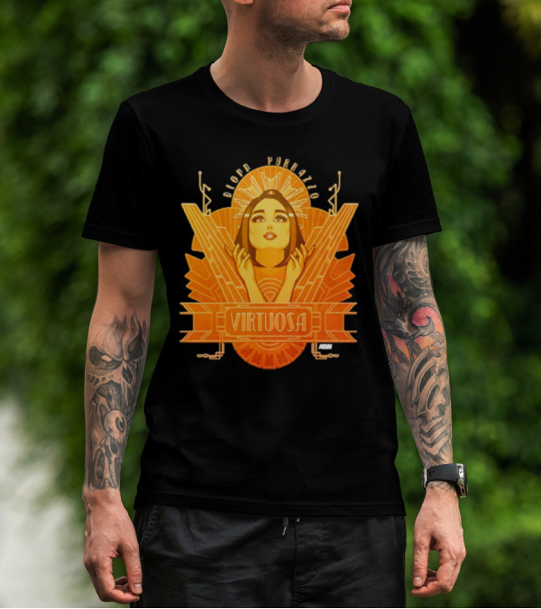 Deonna Purrazzo Virtuosa Iconic Retro Art Deco T-Shirt