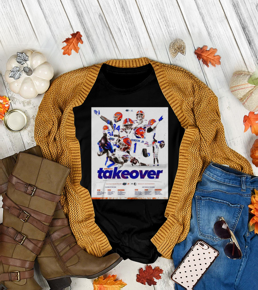 Florida Gators Vs Florida State Seminoles 31-11 Takeover November 30th 2024 Game Twelve Players of the Game T-Shirt