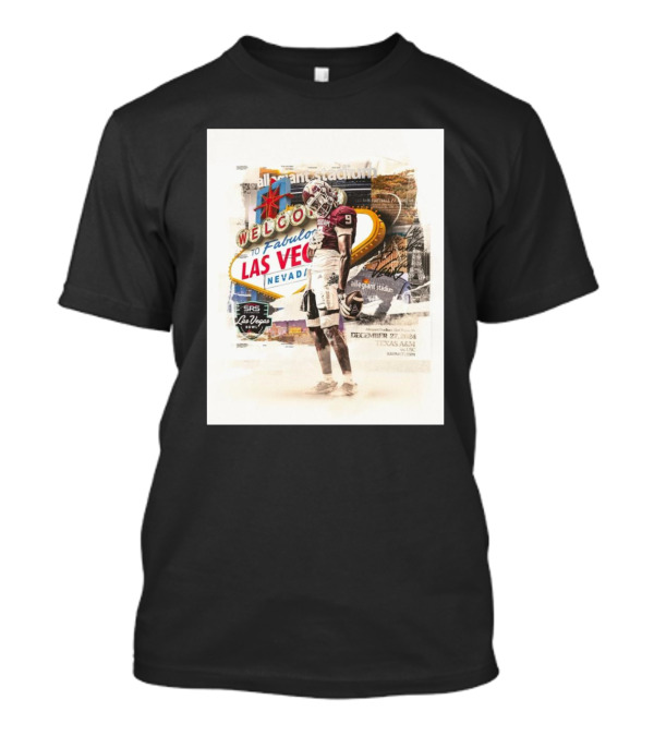 Texas A&M Aggies Vs USC Trojans Welcome To Fabulous Las Vegas Nevada December 27 2024 Allegiant Stadium SRS Distribution Las Vegas Bowl T-Shirt