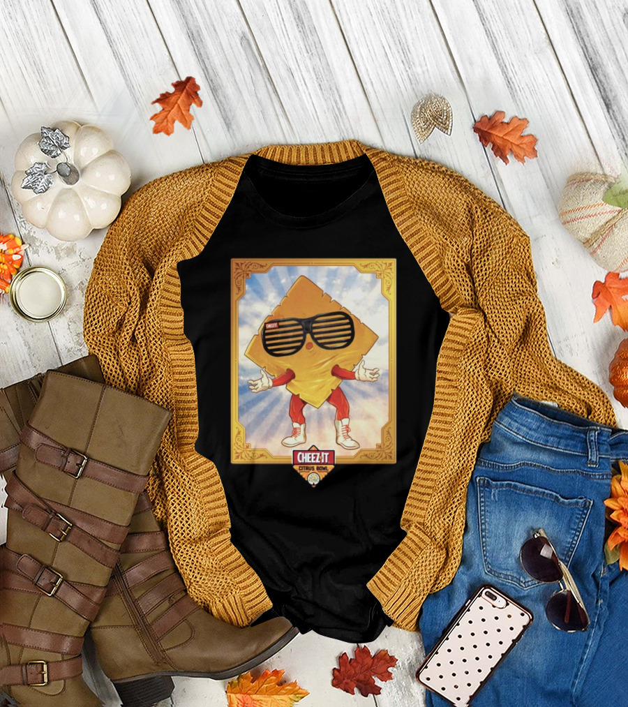 2 Team CFP Playoffs 2024 Cheez-It Citrus Bowl Sunglasses Mascot T-Shirt