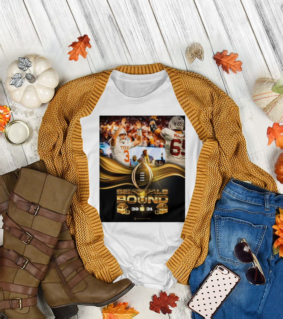 Semifinals Bound Texas Longhorns 39-31 Victory Over Arizona State Sun Devils Peach Bowl It Just Means More T-Shirt