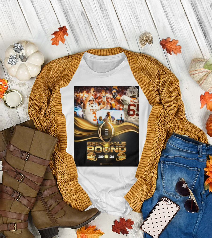 Texas Longhorns vs Arizona State Sun Devils Semifinals Bound 39-31 Peach Bowl It Just Means More T-Shirt