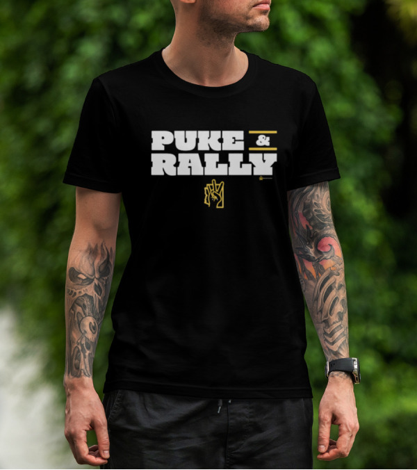 Puke And Rally Dan Trujillo Peace Hand T-Shirt